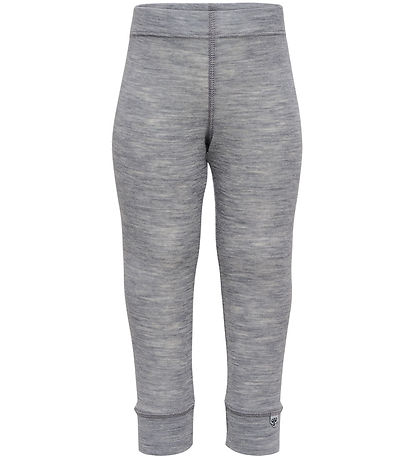 Hummel Leggings - HmlMini - Rib - Grey Melange