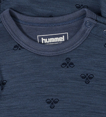 Hummel Body l/æ - HmlMini - Uld - Vintage Indigo