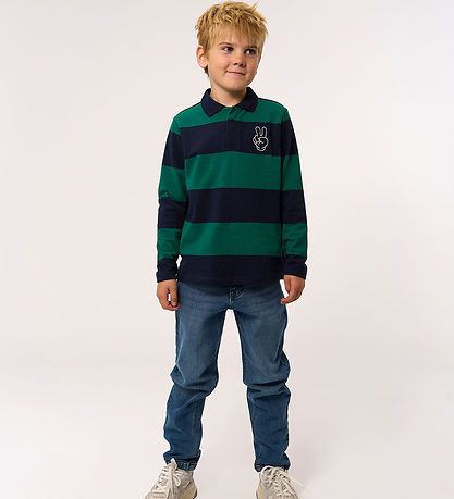 The New Polo - TnPino - Navy Blazer Striped