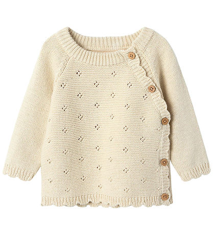 Lil Atelier Bluse - Strik - NbfLaguna - Turtledove