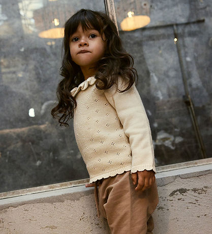 Lil Atelier Bluse - Strik - NmfLaguna - Noos - Turtledove