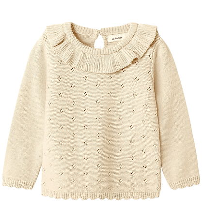 Lil Atelier Bluse - Strik - NmfLaguna - Noos - Turtledove