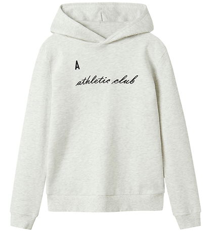 LMTD Hættetrøje - NlmNaclub - Light Grey Melange