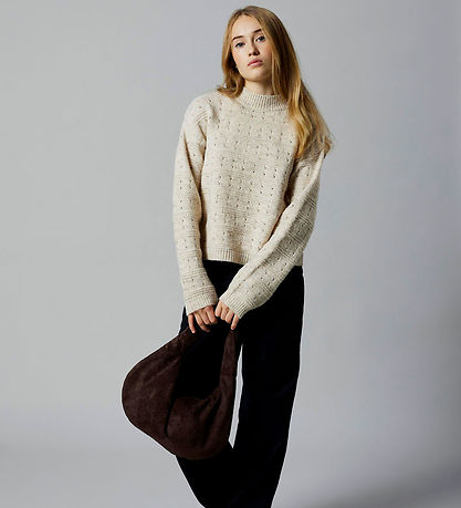 LMTD Bluse - Strik - NlfNamely - Oatmeal