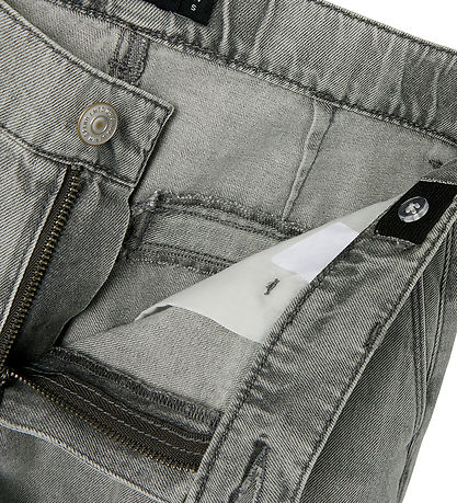 LMTD Jeans - Wide - NlfBea - Medium Grey Denim