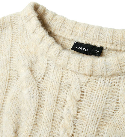 LMTD Bluse - Strik - NlfNaible - Oatmeal