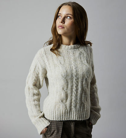 LMTD Bluse - Strik - NlfNaible - Oatmeal