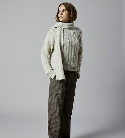 LMTD Bluse - Strik - NlfNaible - Oatmeal