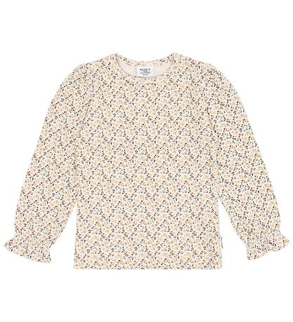 Hust and Claire - Bluse - Rib - Alma - Whisper Melange