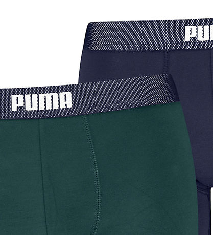 Puma Boxershorts - 2-pak - Grøn/Navy
