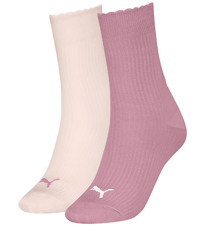 Puma Strømper - 2-pak - Pink Combo