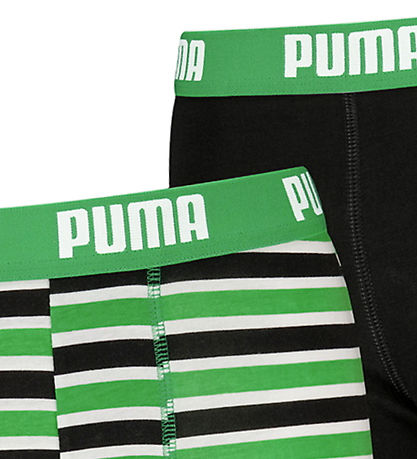 Puma Boxershorts - Everyday - 2-pak - Grøn/Sort
