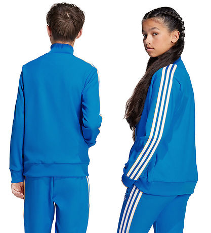 adidas Originals Cardigan - Real Madrid - Blue Bird/Hvid