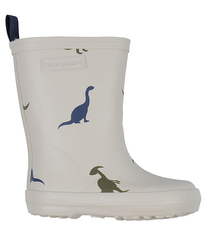 Bundgaard Gummistøvler m. For - Wide Fit - aspen - Ivory Dino