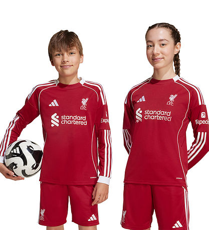 adidas Performance Fodboldtrøje - Liverpool 25/26 Hjemmebane - S