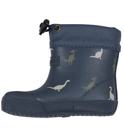Bundgaard Gummistøvler m. For - Malik Navy Dino - Multi Colored