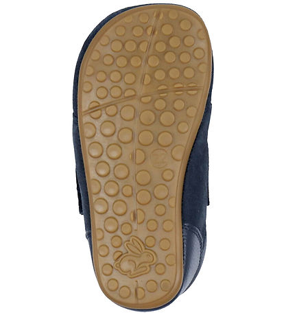 Bundgaard Hjemmesko - Wide Fit - Teddy Navy - Blue