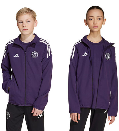 adidas Performance Cardigan - Manchester United - Aurora Plum/Hv