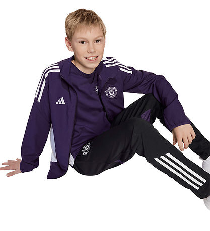 adidas Performance Cardigan - Manchester United - Aurora Plum/Hv