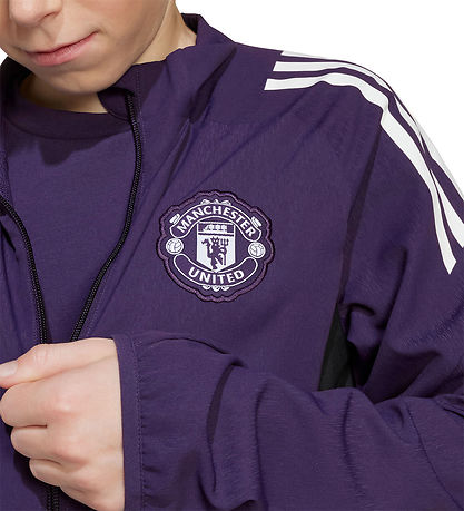 adidas Performance Cardigan - Manchester United - Aurora Plum/Hv
