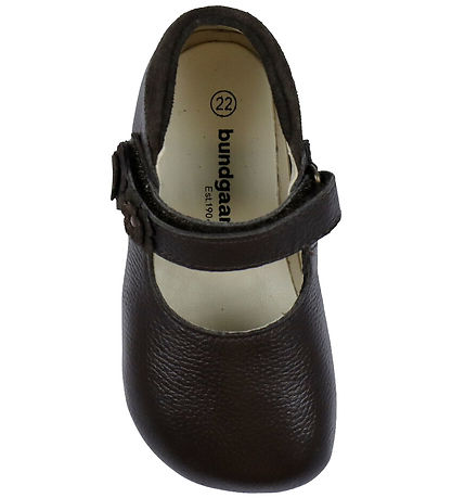 Bundgaard Ballerina Skindfutter - Wide Fit - Aya Flower - Brown