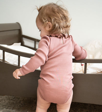 Minimalisma Body l/æ - Rib - Silke/Bomuld - Beauty - Antique Ros