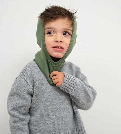 Minimalisma Elefanthue - 1-lags - Rib - Uld - Alephant - Greener