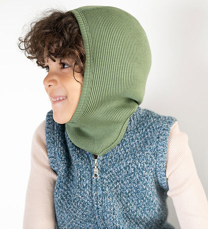 Minimalisma Elefanthue - 1-lags - Rib - Uld - Alephant - Greener