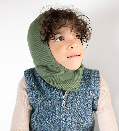 Minimalisma Elefanthue - 1-lags - Rib - Uld - Alephant - Greener
