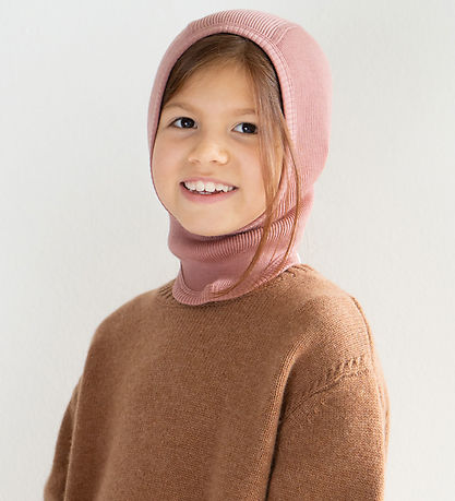 Minimalisma Elefanthue - 1-lags - Rib - Uld - Alephant - Rose