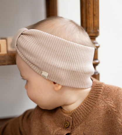 Minimalisma Pandebånd - Alba - Uld - Beige