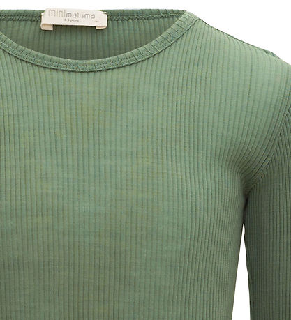 Minimalisma Bluse - Atlantic - Uld - Greenery