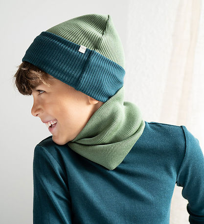 Minimalisma Hue - Arvid Contrast - Uld - Greenery