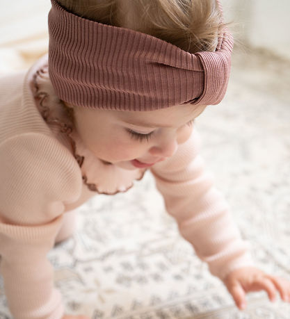 Minimalisma Pandebånd - Bi - Silke/Bomuld - Antique Rose