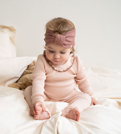 Minimalisma Pandebånd - Bi - Silke/Bomuld - Antique Rose