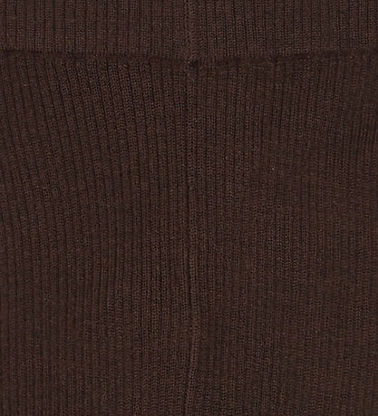 FUB Leggings - Rib - Strik - Uld - Mocca