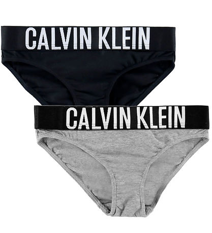Calvin Klein Trusser - 2-pak - Pvhblack/Greyheather
