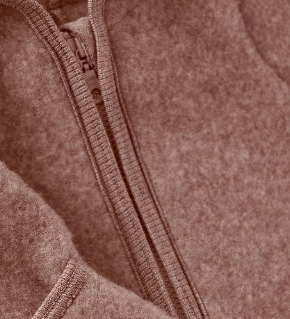 Huttelihut Køredragt - Uldfleece - Burlwood m. Ører