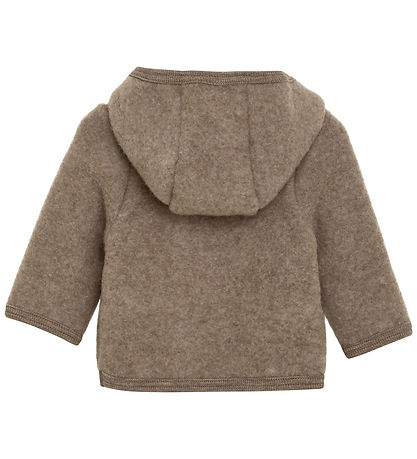 Huttelihut Cardigan - Uldfleece - Savannah Melange