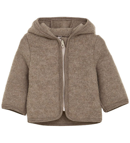 Huttelihut Cardigan - Uldfleece - Savannah Melange