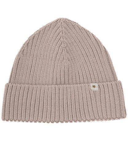 Huttelihut Hue - Uld - Strik - Camel Melange