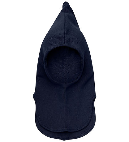 Huttelihut Elefanthue - 2-lags - Uld - Strik - Dark Navy