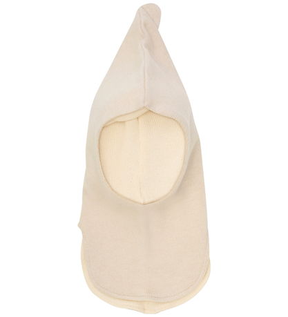 Huttelihut Elefanthue - 2-lags - Uld - Strik - Sand Melange