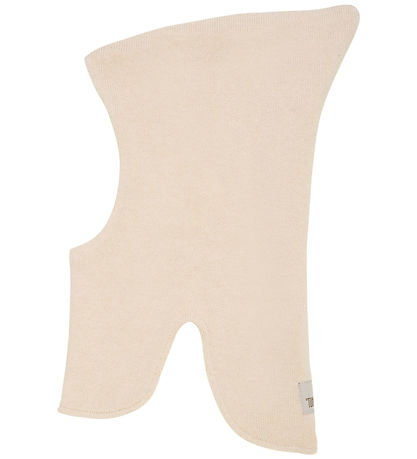 Huttelihut Elefanthue - 2-lags - Uld - Strik - Sand Melange