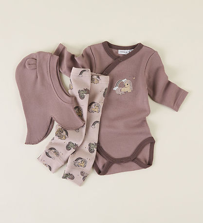 Name It Leggings - Uld - NbfWillit - Shadow Gray/Unicorn