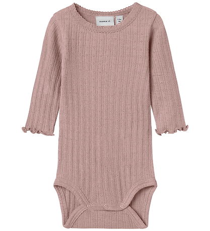 Name It Body l/æ - Uld/Silke - Rib - NbfWossa - Antler