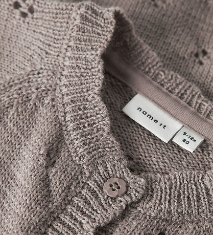 Name It Cardigan - Uld - Strik - NbfWrilla - Satellite