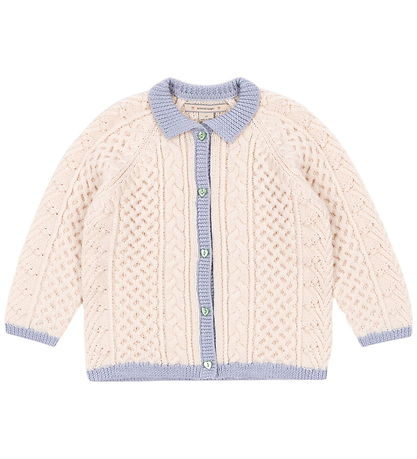 Kongens Sløjd Cardigan - Emma - Uld - Strik - Off White