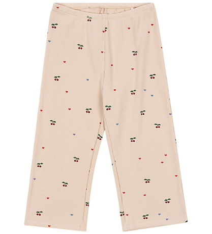 Konges Sløjd Bukser - Rib - Ella - Cherry Coeur Blush