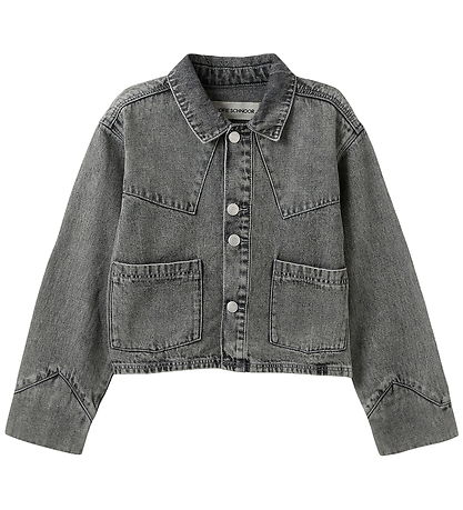 Sofie Schnoor Denimjakke - Amayasy - Stone grey